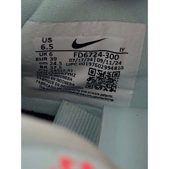 Nike Phantom GX 2 Academy EasyOn FG MG Soccer Cleat FD6724-300 Mens 6.5 Wmns 8 - Picture 6 of 11